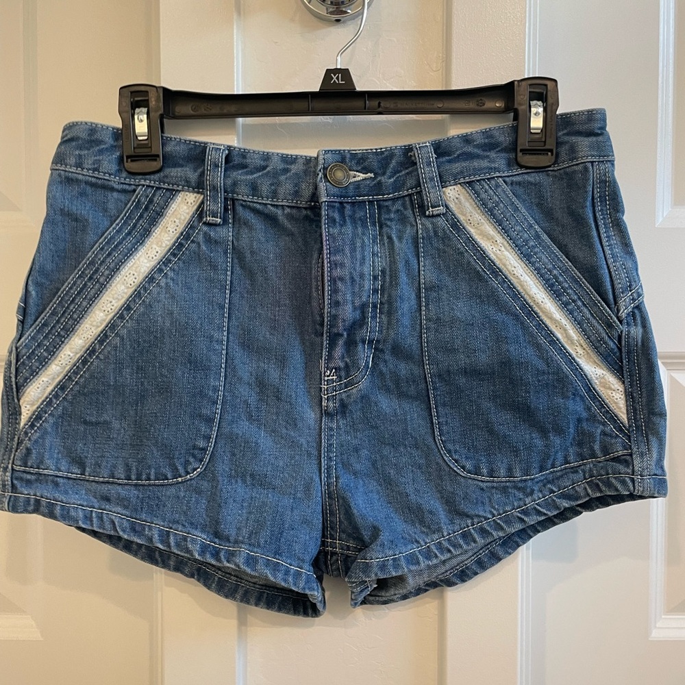 Free People Jean Shorts